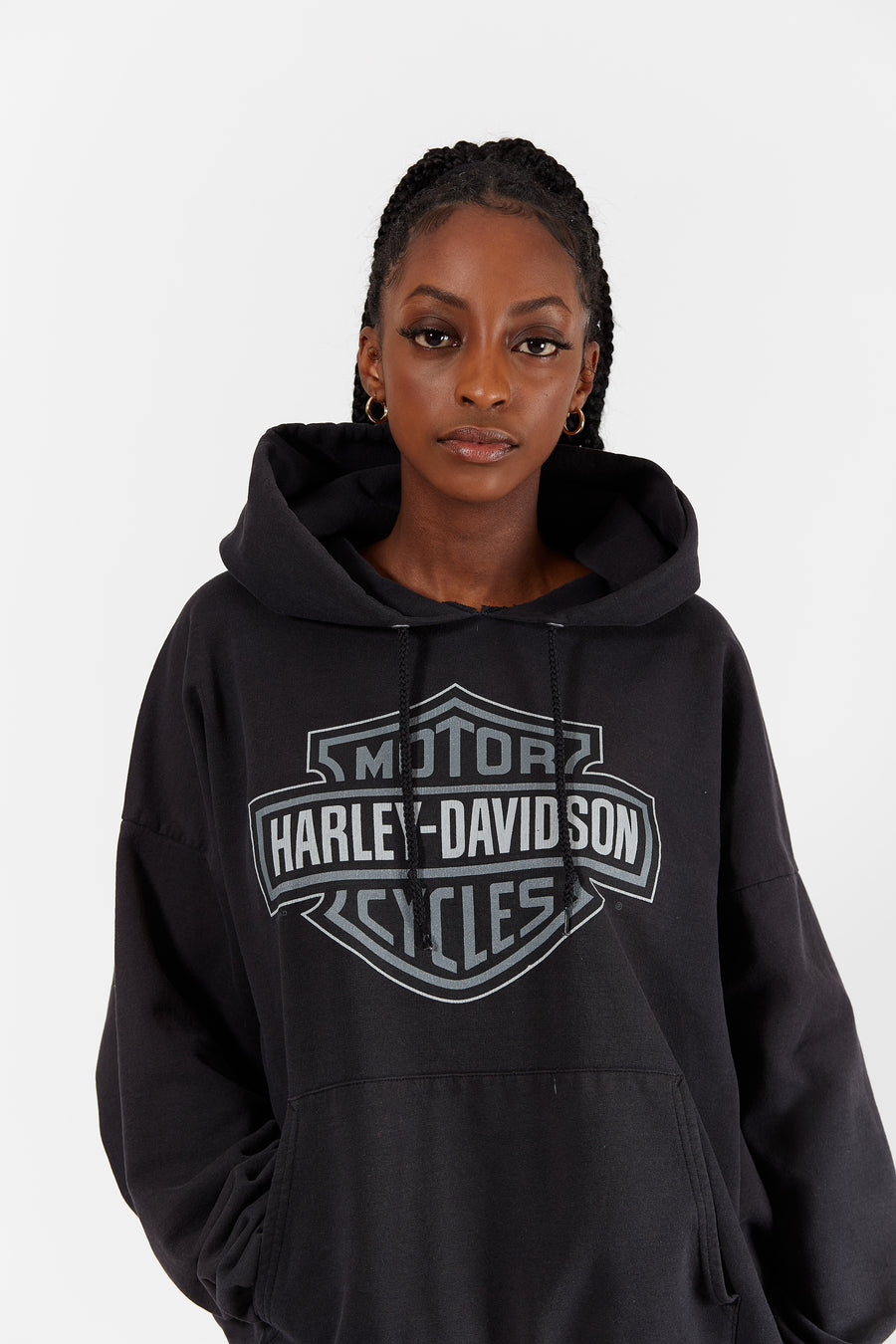 Harley-Davidson Bloomsburg Hoodie in a vintage style from thrift store Twise Studio