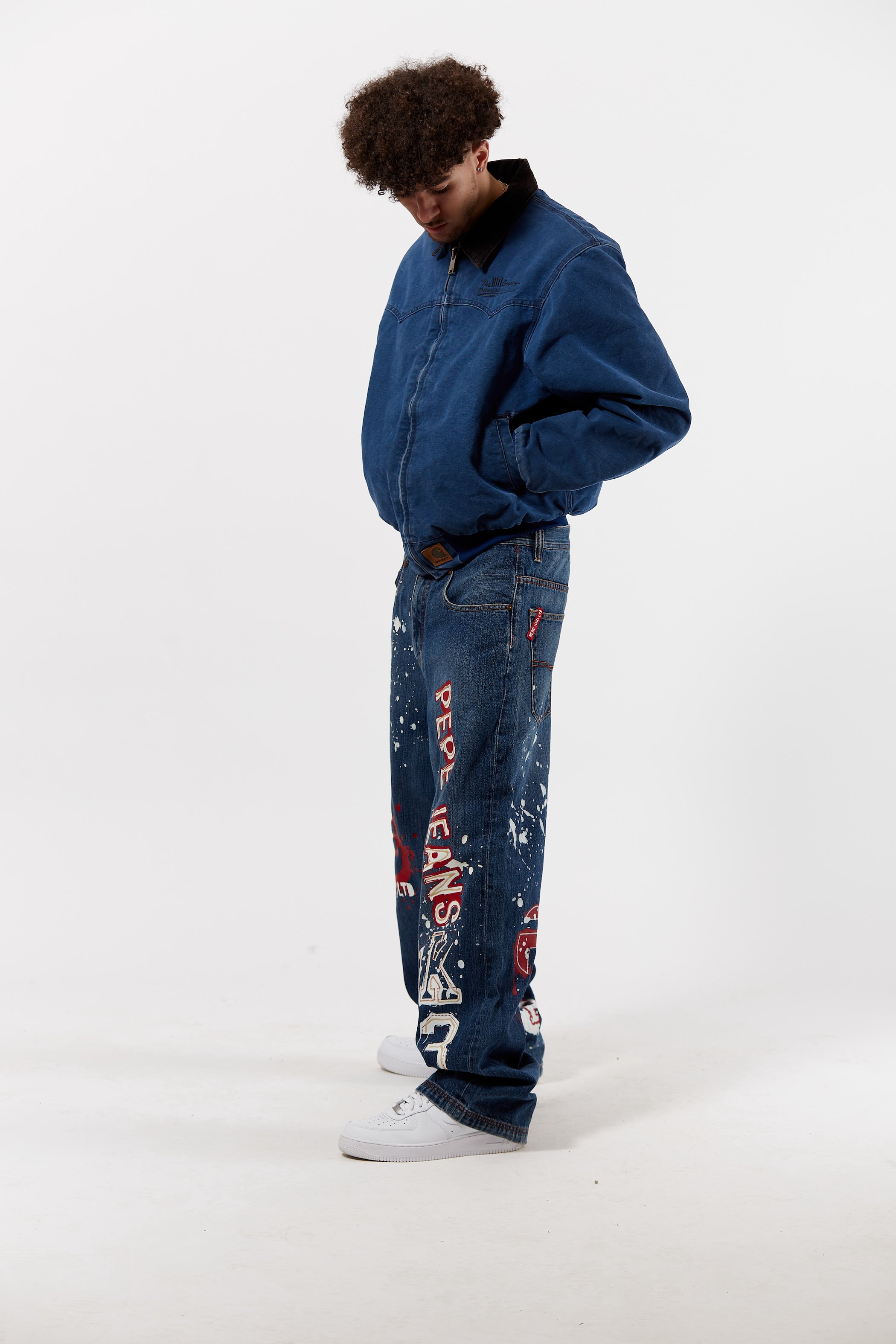 Carhartt Lined Work Jacket in a vintage style from thrift store Twise Studio