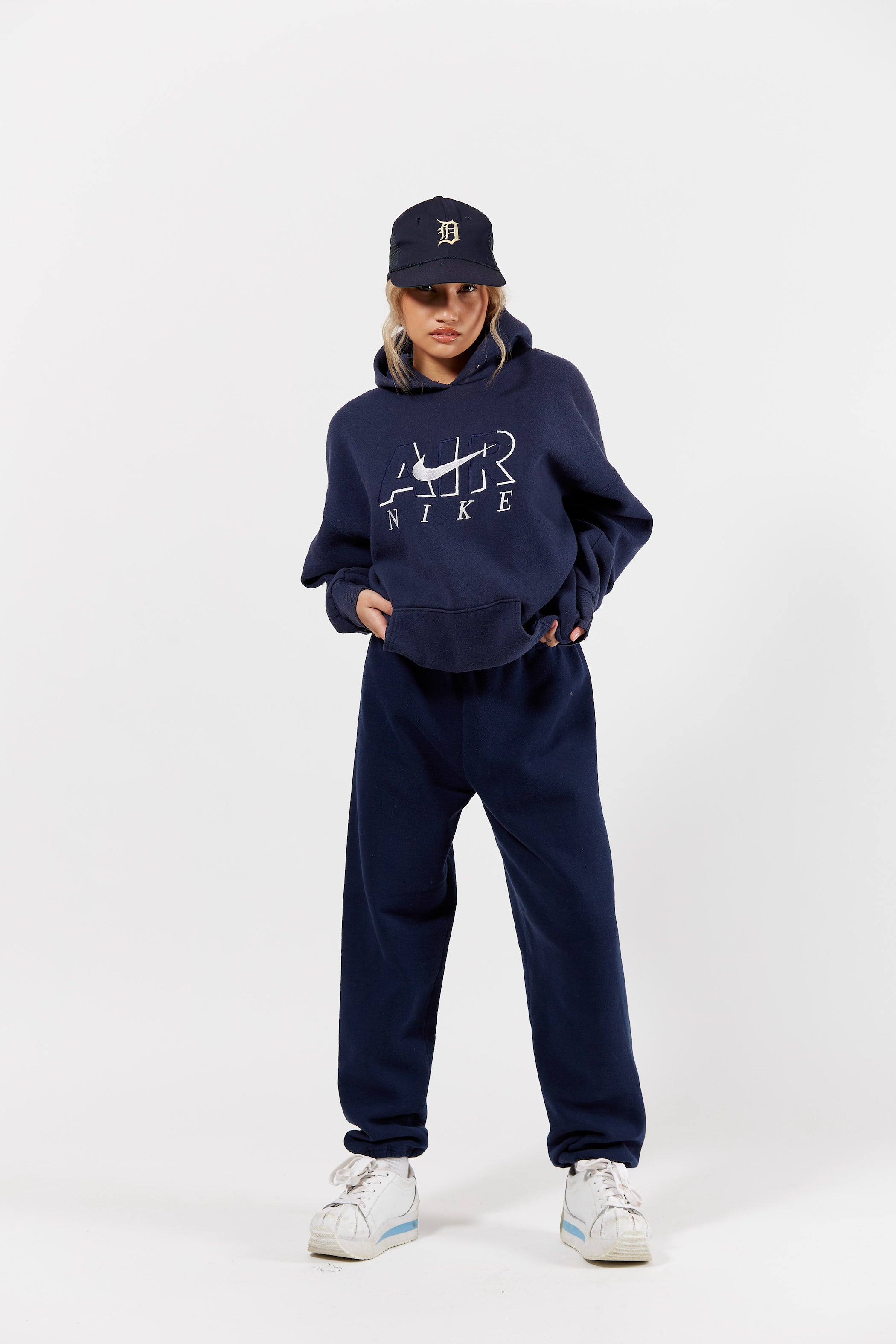 Nike Air Bootleg Sweatshirt in a vintage style from thrift store Twise Studio