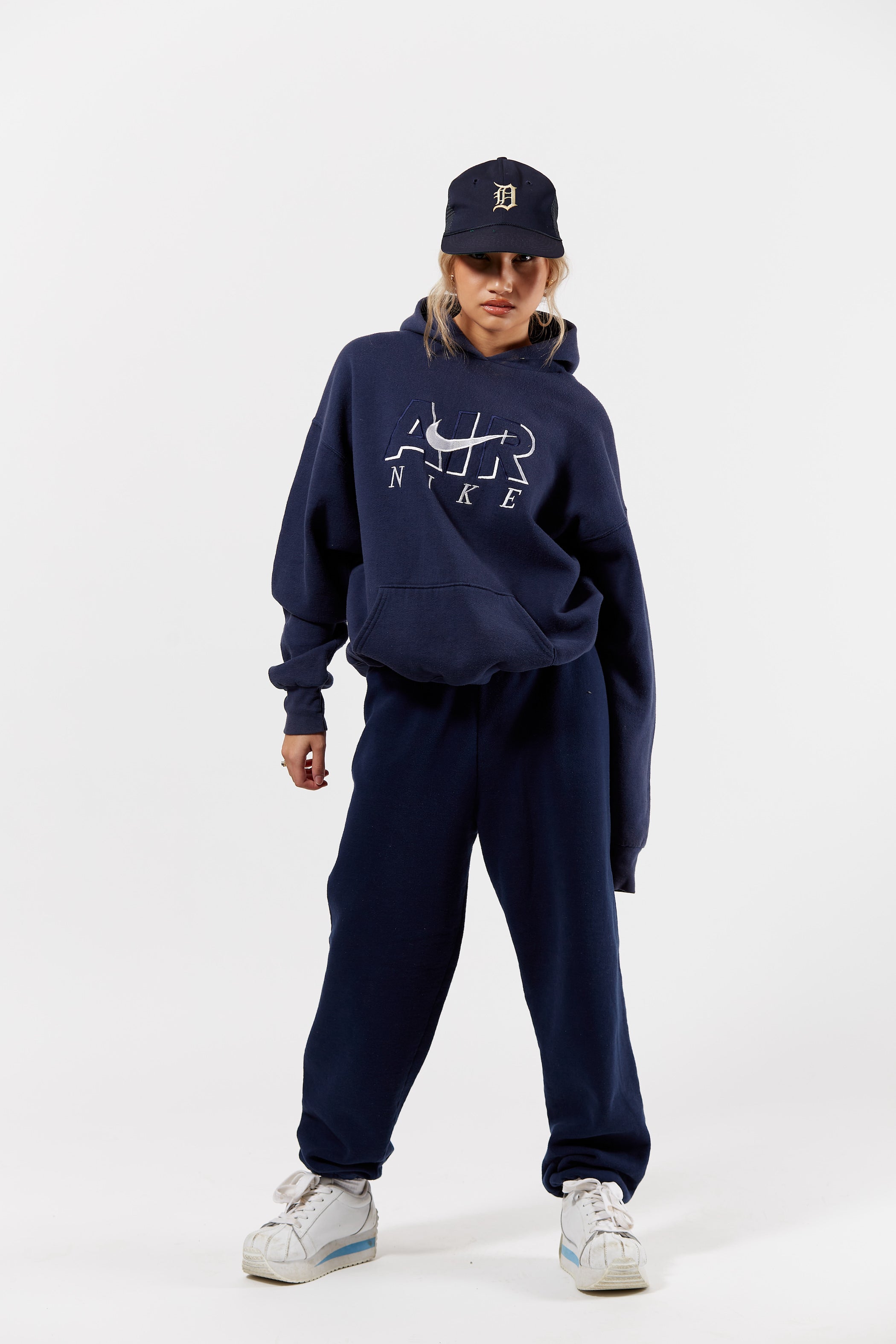 Nike Air Bootleg Sweatshirt in a vintage style from thrift store Twise Studio