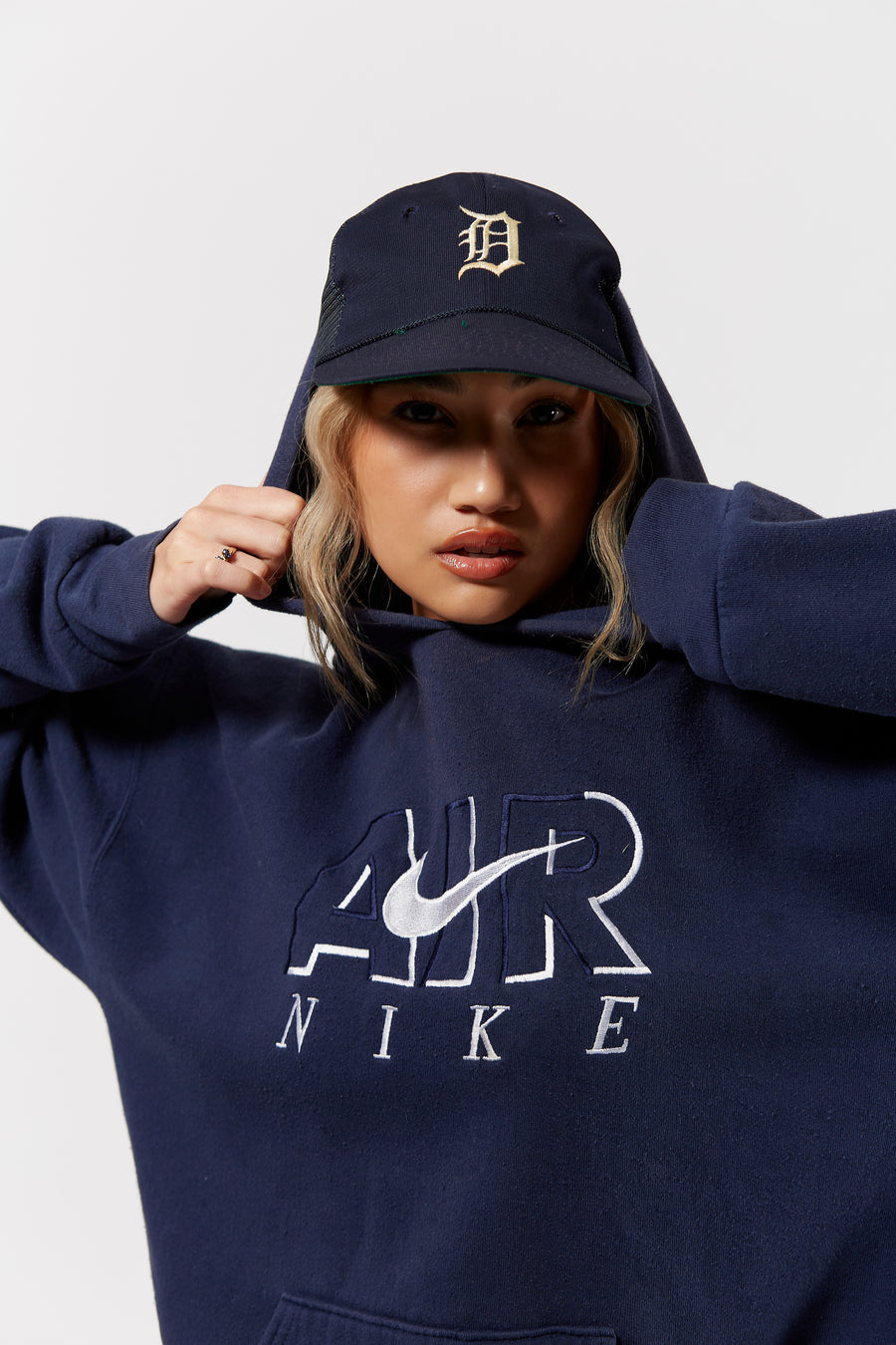 Nike Air Bootleg Sweatshirt in a vintage style from thrift store Twise Studio