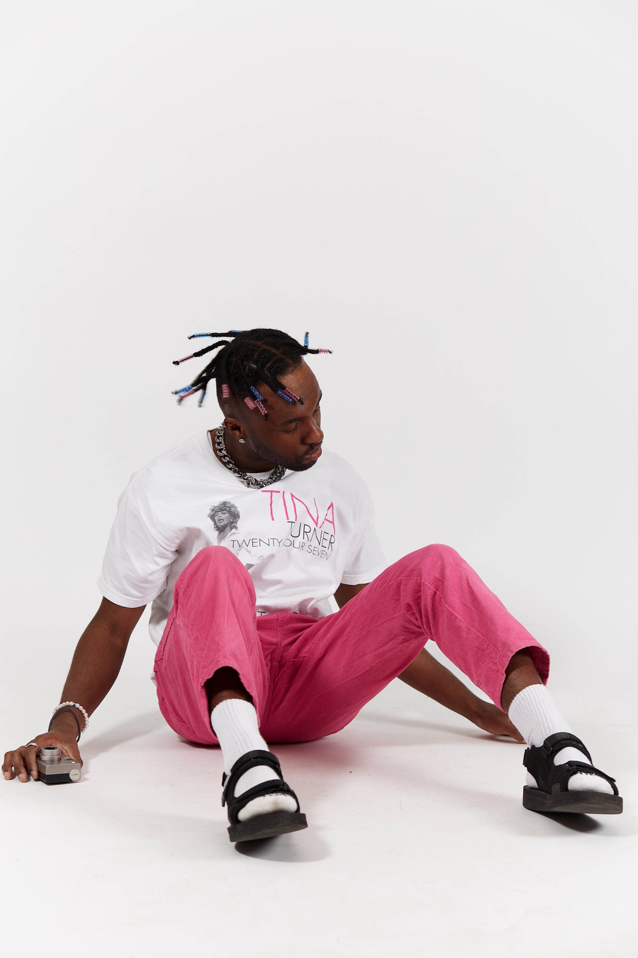 Tina Turner 2000s Tour T-shirt in a vintage style from thrift store Twise Studio